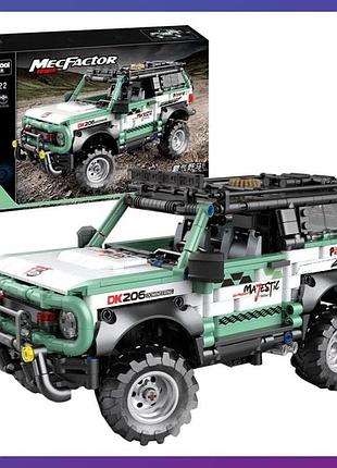 Дитяча машинка конструктор джип decool 33022 ford bronco 1264 деталі