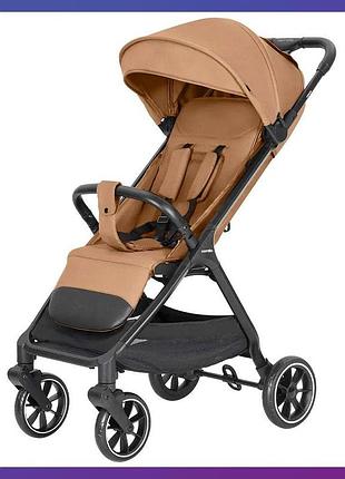 Дитяча прогулянкова коляска — книжка з регульованою спинкою carrello forza crl-5535 clam beige бежевий