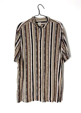 Мужская рубашка с абстрактным принтом river island