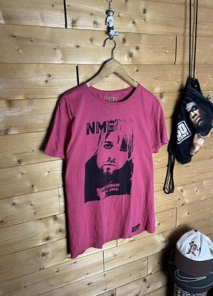 Nme icons kurt cobain футболка