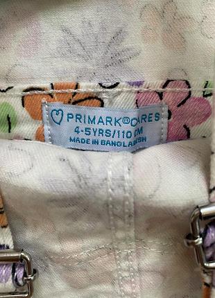 Джинсовий комбінезон primark cares 3