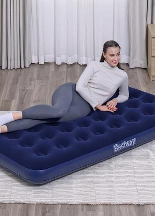 Надувний односпальний матрац bestway 67001 99х188х22 см