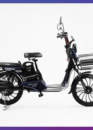 Электровелосипед двухколесный corso atlant plus 20" tl-28745 1000w 60v/21ah