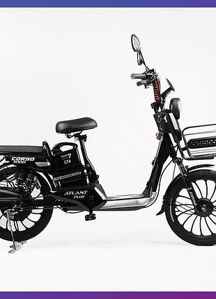 Электровелосипед двухколесный corso atlant plus 20" tl-54014 1000w 60v/21ah