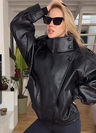 Куртка жіноча zara шкірзам можливий торг