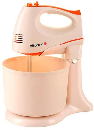 Миксер vilgrand vhm3017b цвет оранжевый top shop ua_