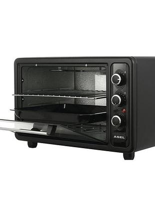 Электродуховка asel af-40-24. xr-338 цвет: черный