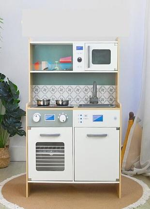 Детская большая интерактивная кухня с 69821 плита мойка