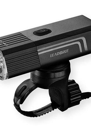 Фара для велосипеда передняя leadbike ld88-osram 400lm top shop ua_