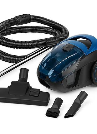 Пилосос господарський для прибирання domotec ms-4404 4500 вт, пилосос циклонного типу з нера фільтром yp-68