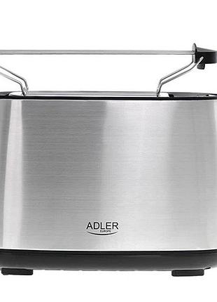 Тостер adler ad 3214 900 вт 7 режимів обсмажування автоматичне вимкнення uz-36