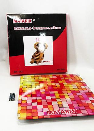 Весы для взвешивания собственного тела matarix, весы для здоровья и фитнеса напольные стеклянные qw-25