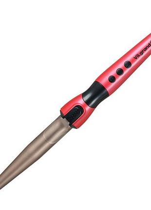 Плойка конусная vilgrand vhc-3041lc цвет красный top shop ua_