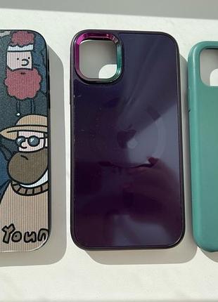 Чохол для iphone 11 (комплект з 3 шт)