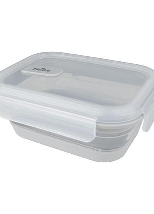 Контейнер tribe collapsible container 800 мл силіконовий t-ff-0028, mint grey, grey