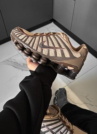 Nike shox tl brown 5