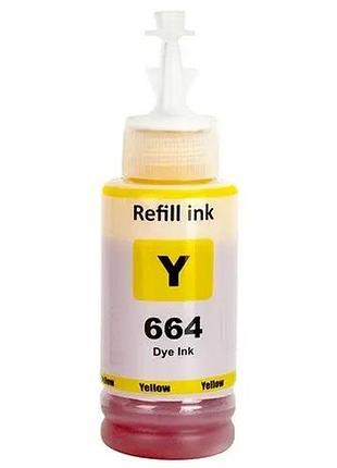 Чернила (краска) premium для epson ecotank et-2650 | желтый цвет(yellow)