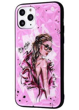 Чехол для apple iphone 11 pro розовый gy-68