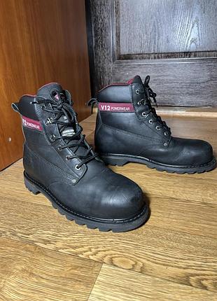 Робоче взуття з металевим носком v12 powerwear розмір 46