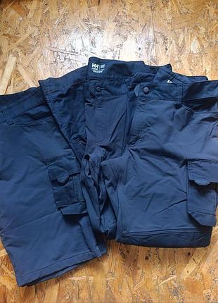 Оригінальні роба робочі часткові софтшельні штани helly hansen work wear workwear 9