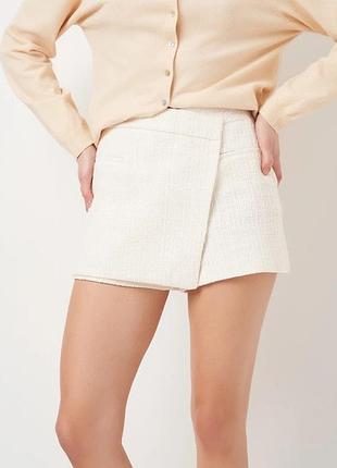 Спідниця шорти zara твід