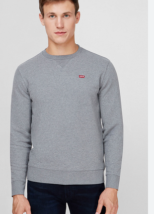 Сірий худі від levi's p m