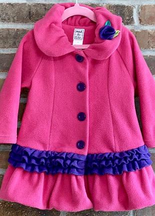 Пальто флісове. флісове дитяче пальто. флисовое детское пальто. детское пальто