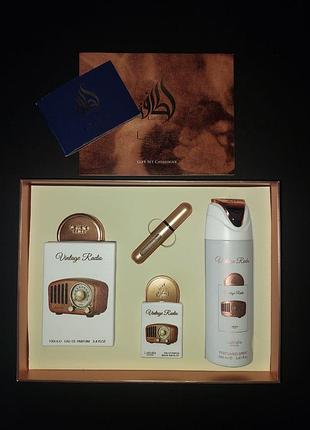 Арабські парфуми lattafa vintage radio 100 мл