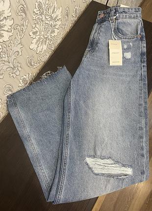 Джинси довгі прямі straight xs-s