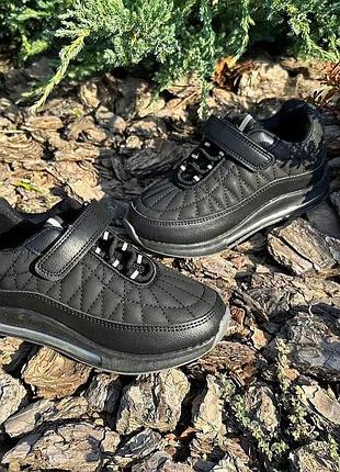 Кроссовки детские jong golf текстильные черные 37