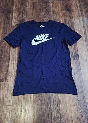 Мужская уникальная футболка nike с большим лого оригинал