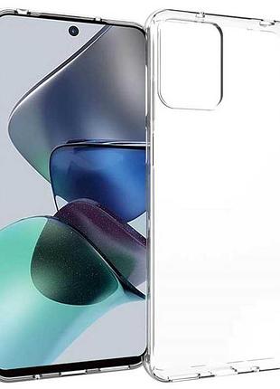Tpu чехол epic transparent 1,5mm для motorola moto g23 бесцветный (прозрачный)