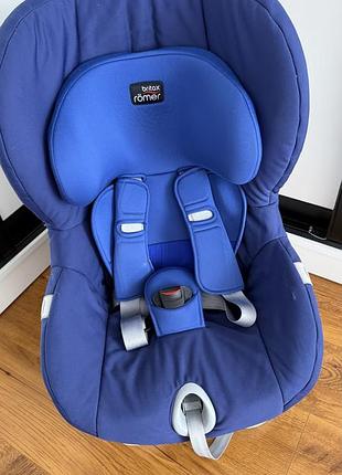Автокрісло britax romer king ii, група 1 (9-18 кг), світло синє.