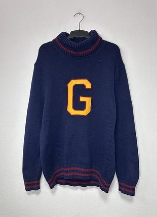 Gant seasonal g turtleneck sweater original чоловічий светр ґант