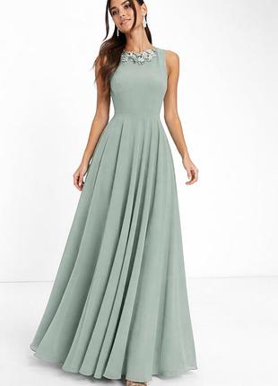 Шикарное макси платье asos disign