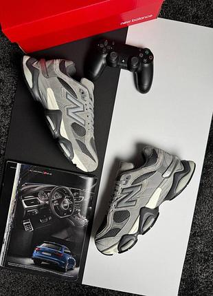 Мужские кроссовки new balance 9060 grey white