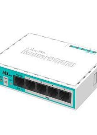 Mikrotik hex lite (rb750r2) 5-портовый маршрутизатор