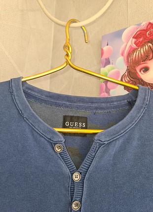 Кофта guess синяя 3