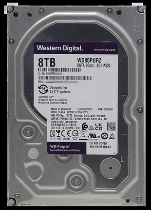 Western digital purple wd85purz 8тб жорсткий диск внутрішній