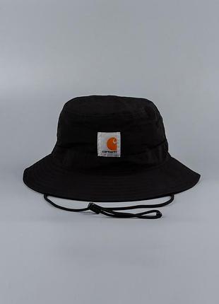 Панама carhartt в чорному кольорі