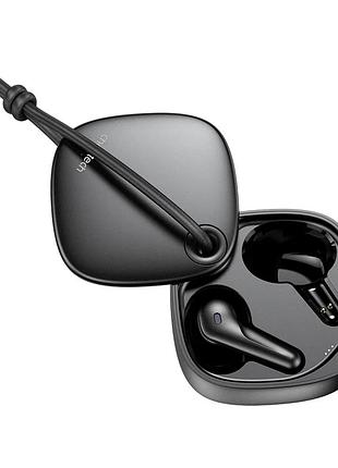 Бездротові навушники choetech bh-t17 black tws, bluetooth 5.4, anc+enc (43-00136)