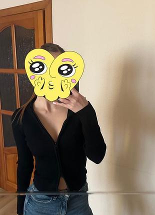 Кофта на зіпці з капюшоном