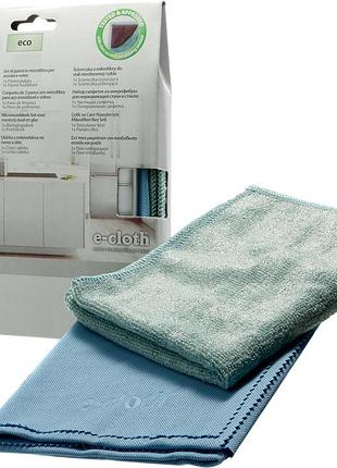 Микрофибровые салфетки "e-cloths" для ухода за бытовой техникой bosch 00466148