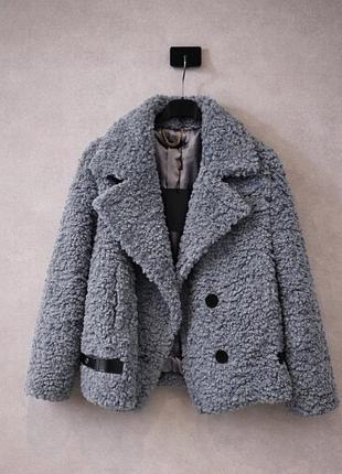 Нова шуба з вовни шерстяна miss diamond (nora sheepskin)