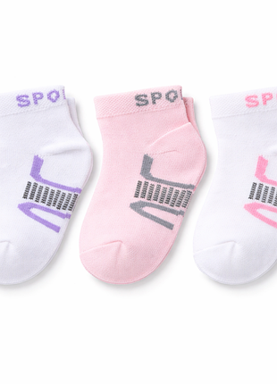 Носки gabbi для девочки 0-6 мес, 6-12 мес, набор из 3-х шт, демисезонные носки новорожденным младенцам