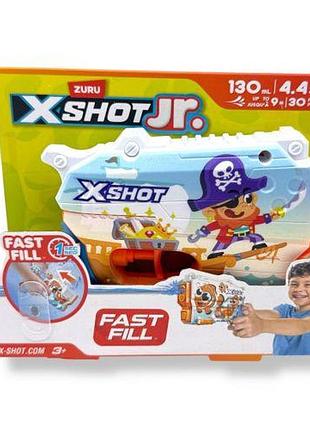 X-shot водный бластер junior fast-fill "пират"