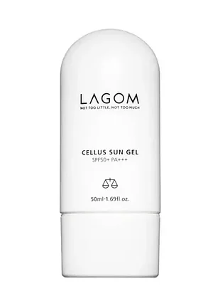 Солнцезащитный крем lagom cellus sun gel sunscreen spf50+ pa+++