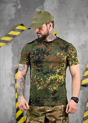 Хлопковая тактическая футболка patriot bundeswehr вт5098(48 - 02)