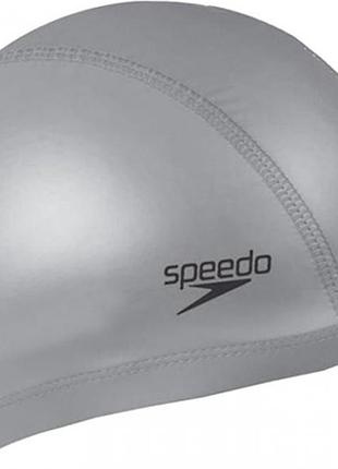 Шапочка для плавання спеедо оригінал speedo ultra pace cap au silver сріблястий уні osfm 8-017311731