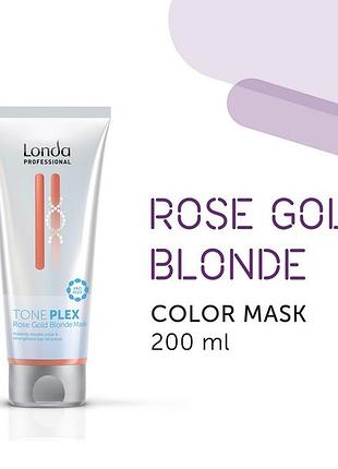 Оттеночная маска toneplex londa rose gold